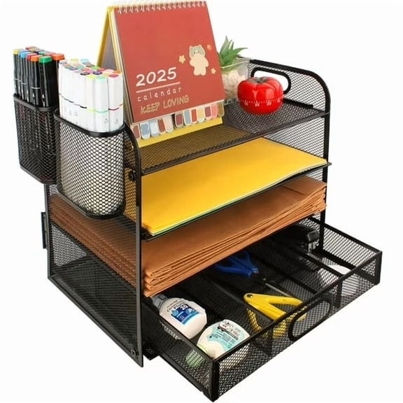 PHANCIR Four-Tier Desk Organizer