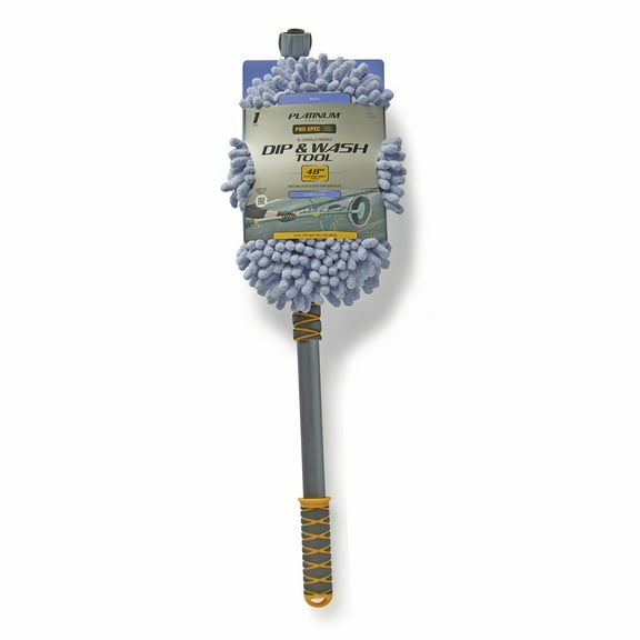 Platinum Series XL Microfiber Mop - Extends to 48 Inches for Car Washing