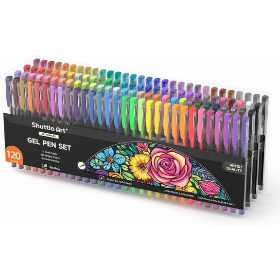 Shuttle Art Gel Pens — 120 Colors