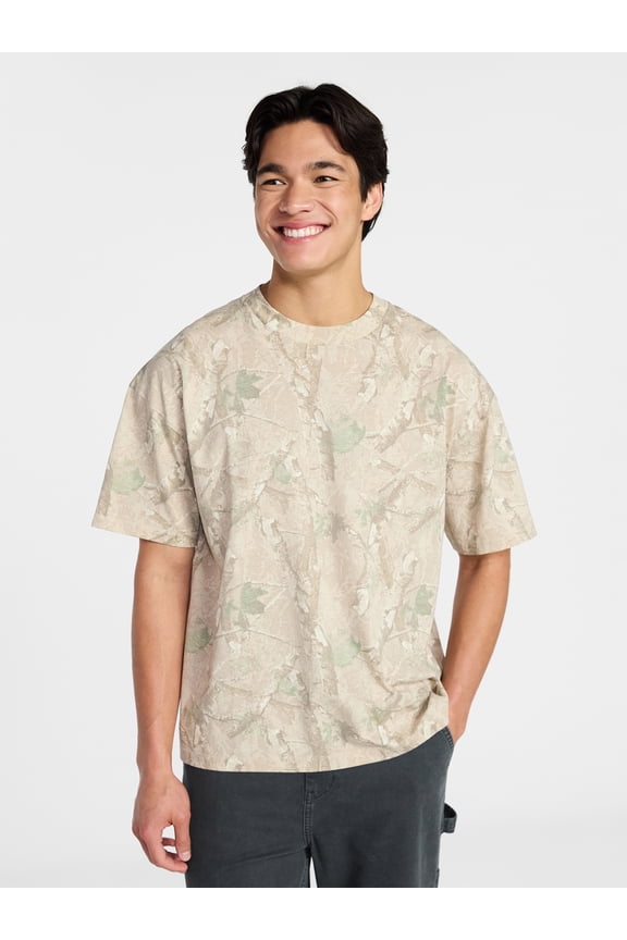 Men's Oversized Short-Sleeve Boxy Tee